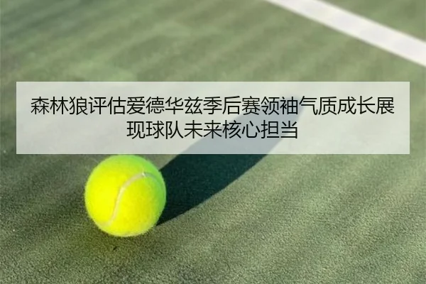 森林狼评估爱德华兹季后赛领袖气质成长展现球队未来核心担当